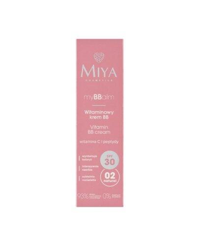 MIYA myBBalm Witaminowy krem BB SPF 30 02 natural, 30 ml zdjęcie