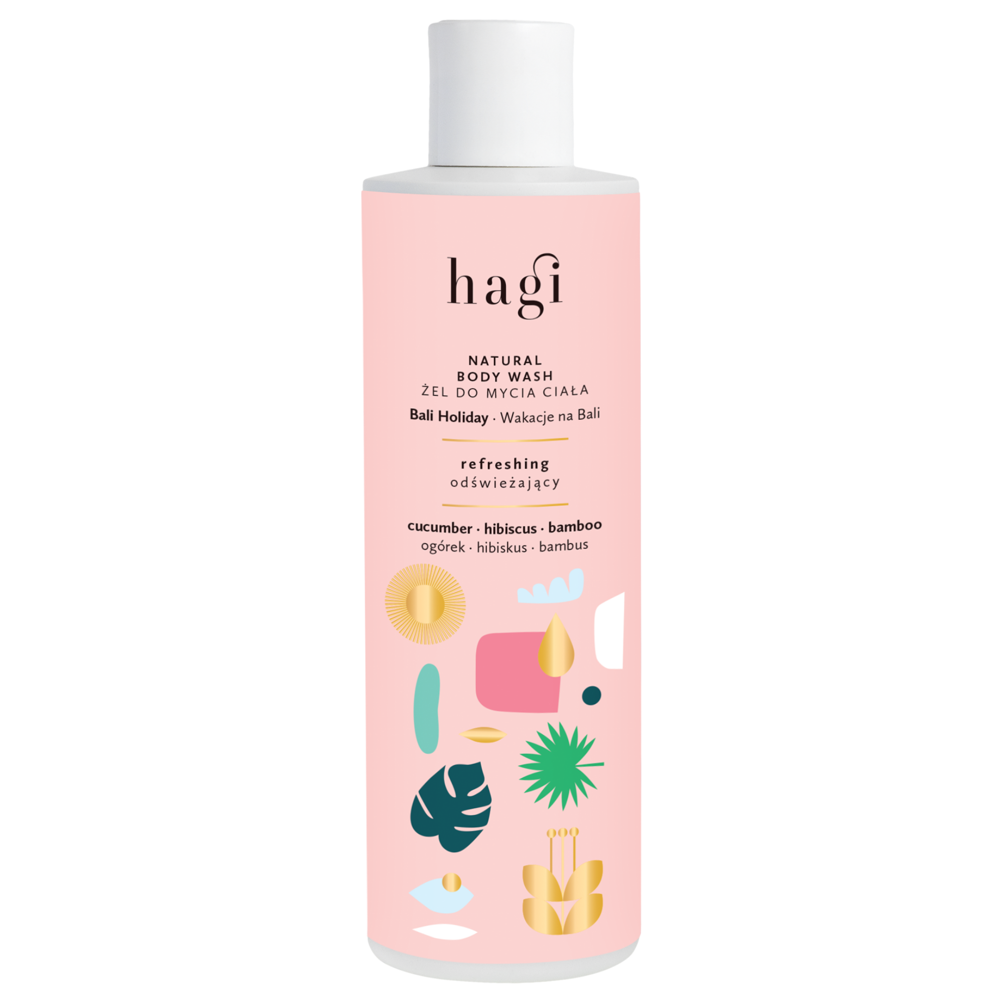 Hagi Naturalny Żel do mycia wakacje na Bali, 300 ml zdjęcie