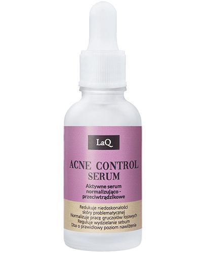 LaQ Acne Control Serum normalizująco-przeciwtrądzikowe, 30 ml, cena, opinie, właściwości  zdjęcie