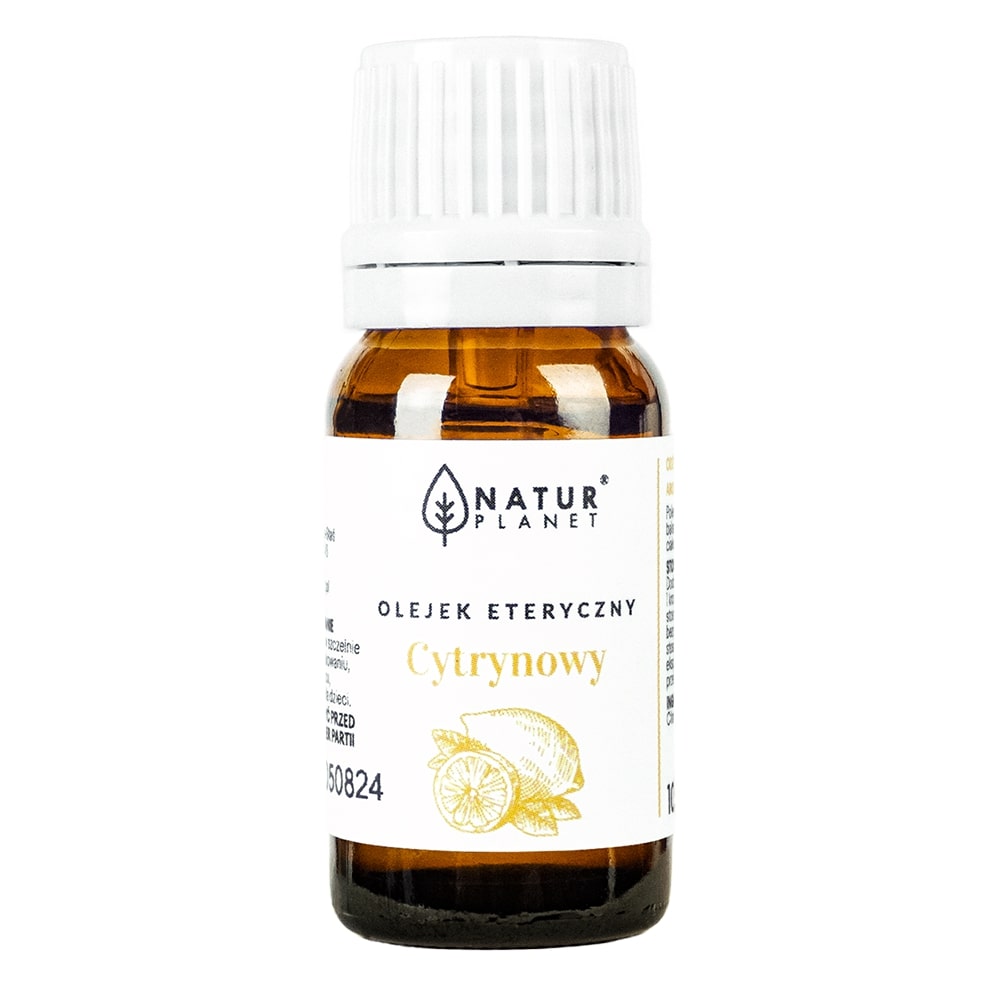 Natur Planet naturalny olejek eteryczny cytrynowy, płyn 10 ml zdjęcie