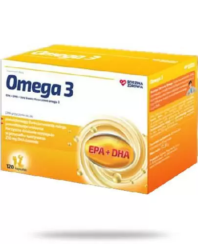 Rodzina Zdrowia Omega 3 120 kapsułek zdjęcie