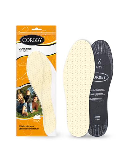 CORBBY ODOR FREE Oddychające wkładki z węglem aktywnym - 1 para - cena, stosowanie, opinie zdjęcie