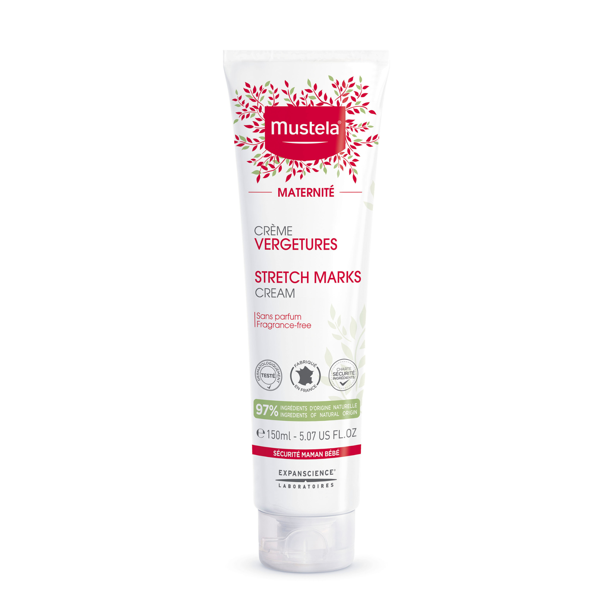 Mustela Maternite krem na rozstępy od początku ciąży bez zapachu 150 ml zdjęcie