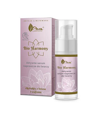 Ava bio harmony aktywne serum naprawcze do twarzy, 30 ml, cena, opinie, stosowanie zdjęcie