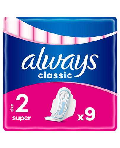 ALWAYS CLASSIC Podpaski ze skrzydełkami Maxi, 9 sztuk zdjęcie