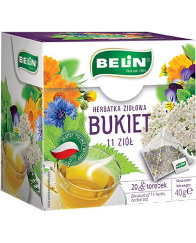 Belin Herbatka ziołowa Bukiet 11 ziół, 20 x 2 g, cena, wskazania, składniki zdjęcie