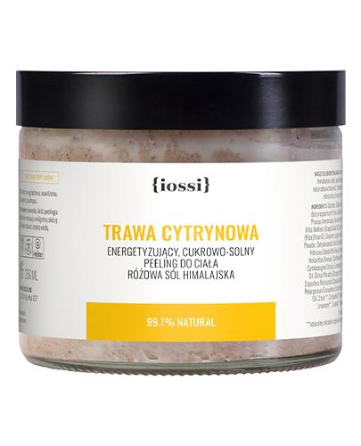 Iossi Trawa Cytrynowa Energetyzujący Cukrowo - Solny peeling do ciała, 250 ml zdjęcie