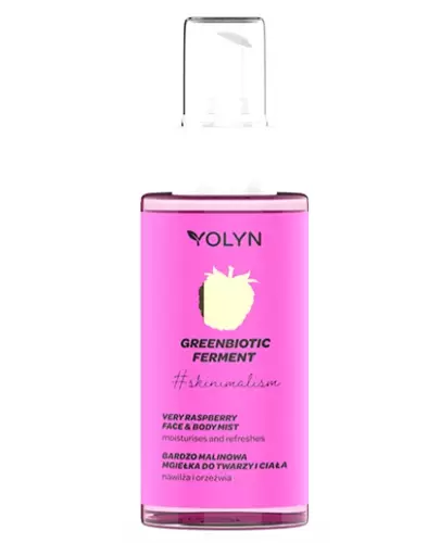 Yolyn Greenbiotic Ferment bardzo malinowa mgiełka do twarzy i ciała 150 ml zdjęcie