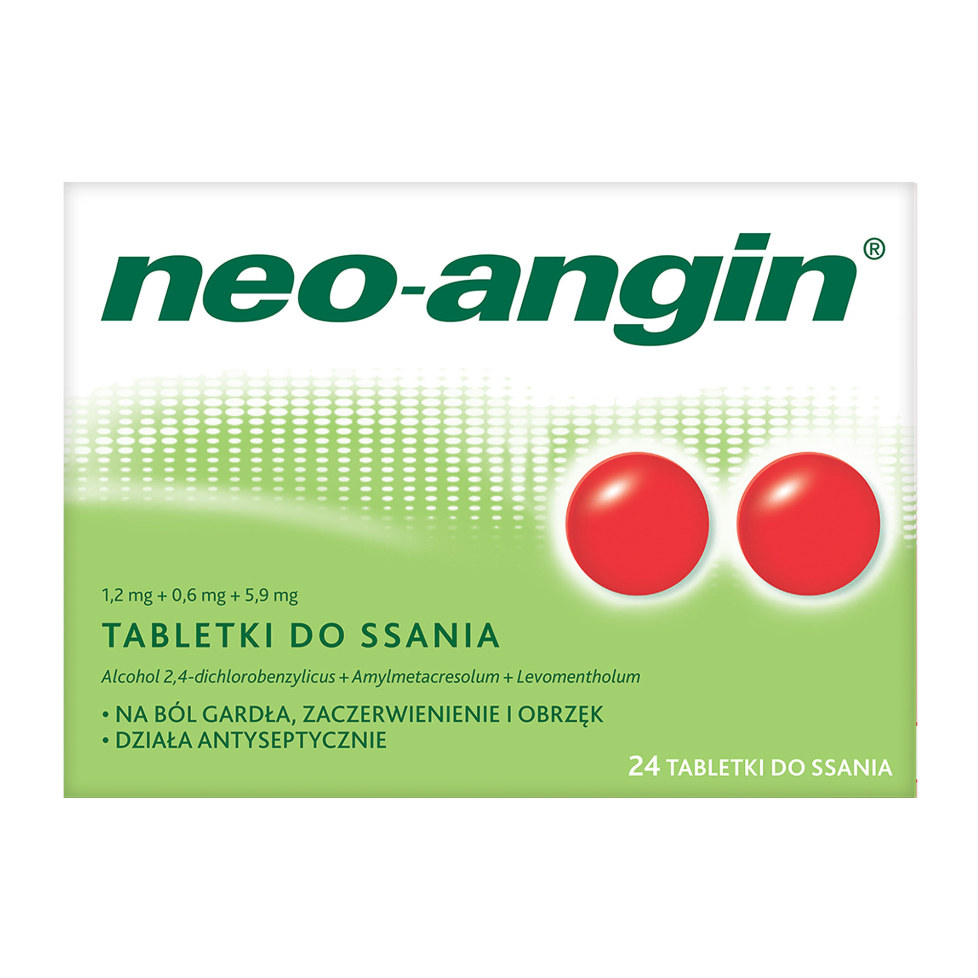 Neo-Angin, tabletki do ssania, 24 sztuki zdjęcie