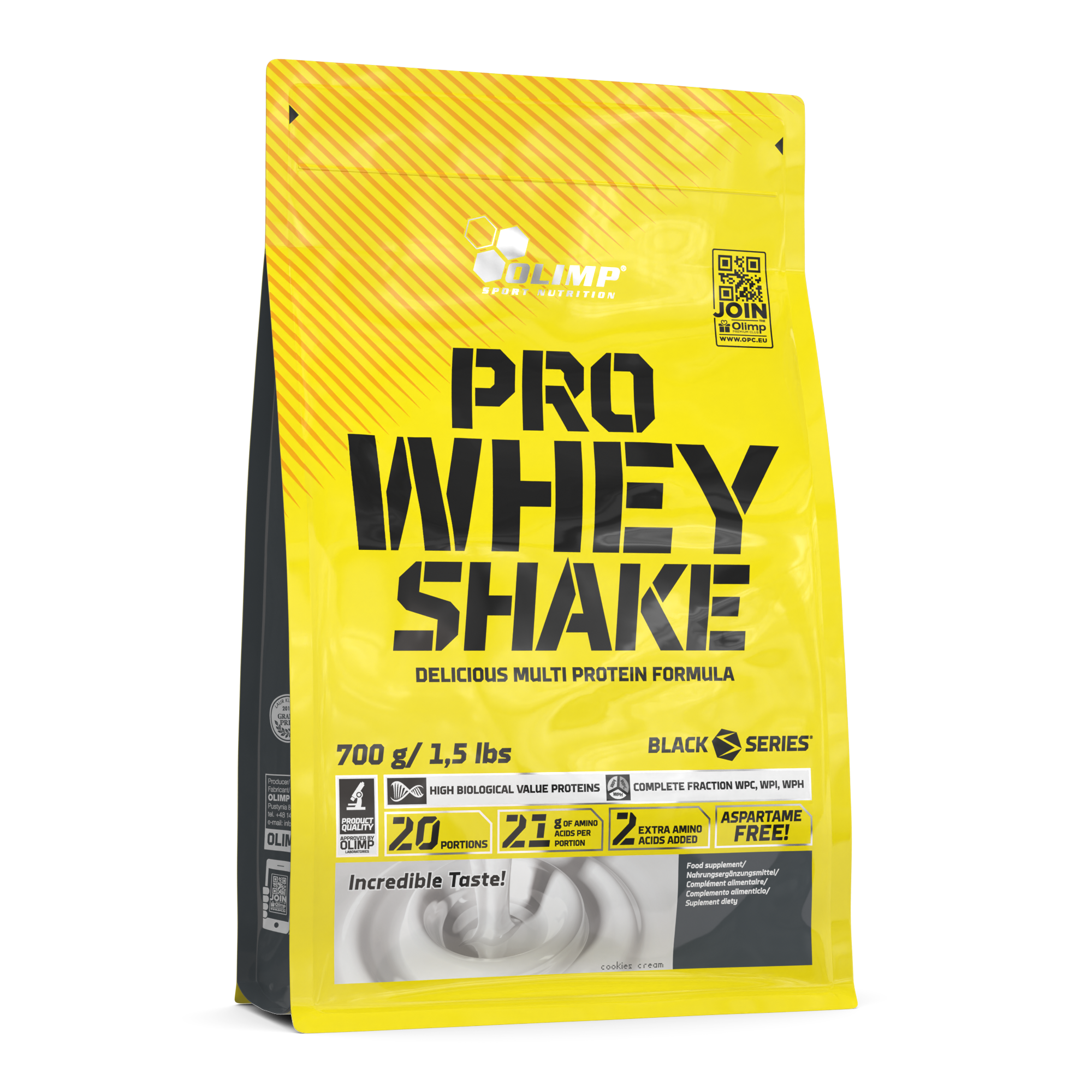 Olimp, Pro Whey Shake odżywka białkowa smak czekolada 700 g zdjęcie