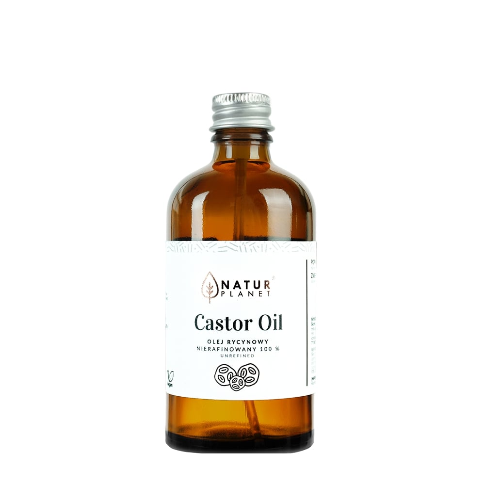 Natur Planet Castor Oil 100% olej rycynowy nierafinowany 100 ml zdjęcie