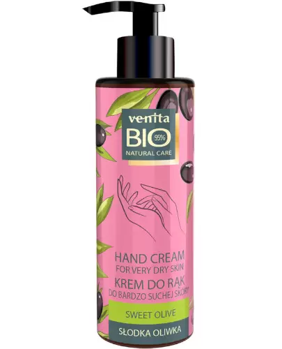 Venita Bio Natural Care krem do rąk do bardzo suchej skóry słodka oliwka 100 g zdjęcie
