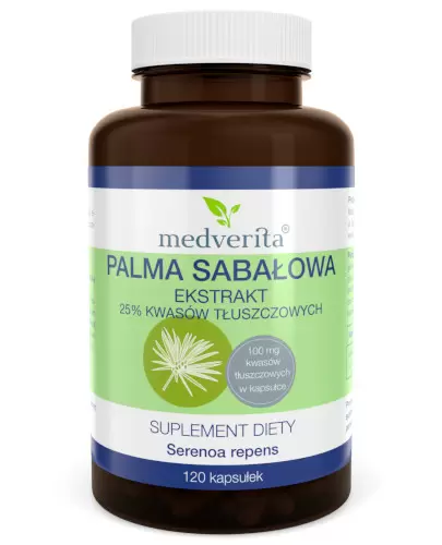 Medverita Palma sabałowa 120 kapsułek zdjęcie