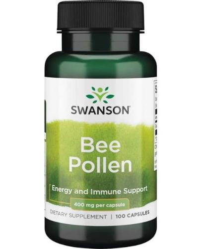 SWANSON Bee Pollen 400mg - 100 kaps. zdjęcie