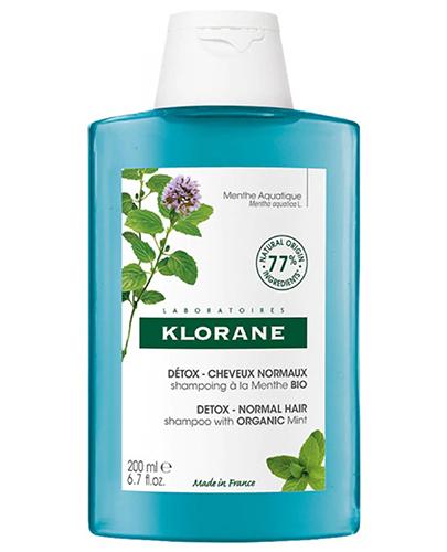 Klorane Szampon z organiczną miętą, 400 ml zdjęcie