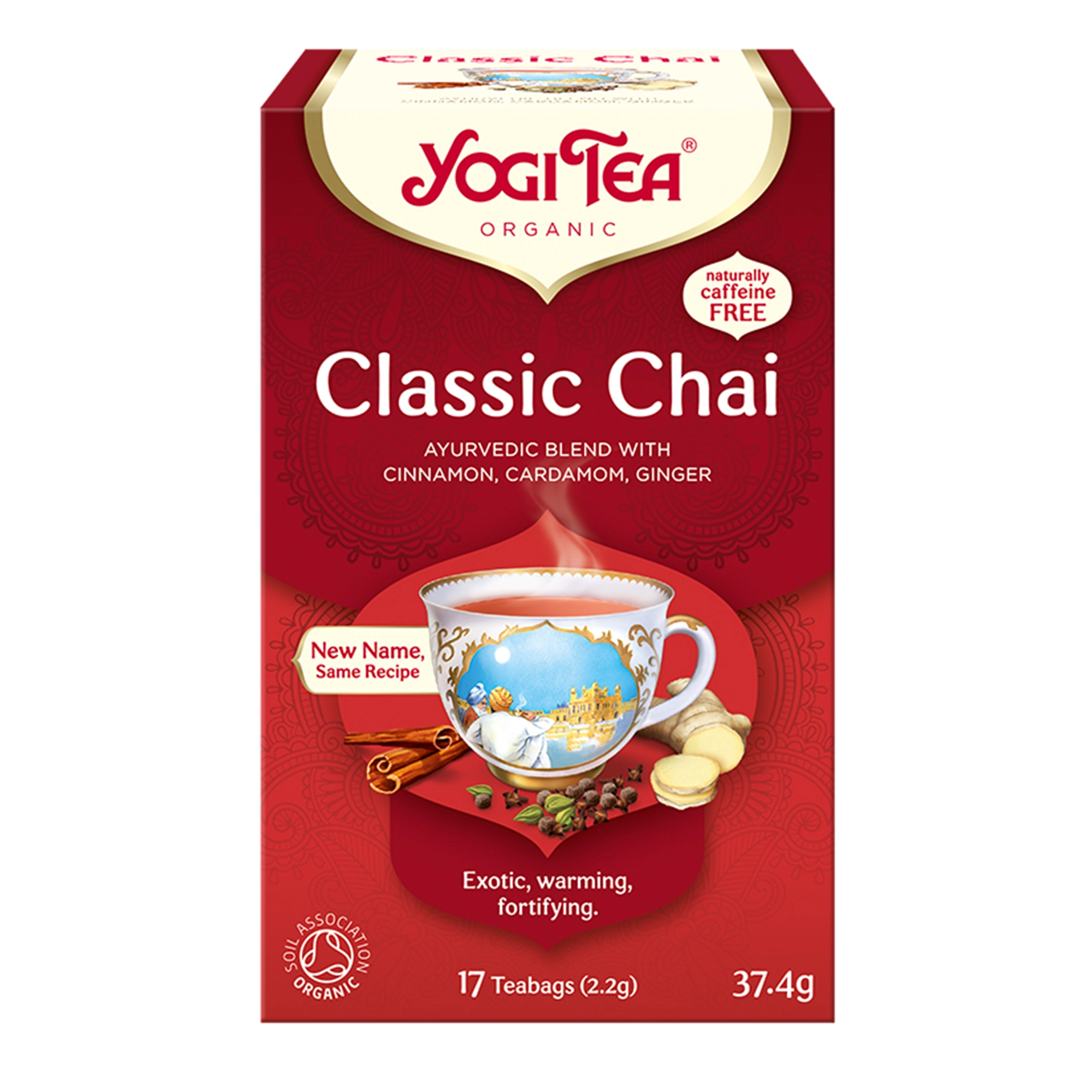 Yogi Tea Organic CLASSIC Herbatka klasyczna BIO - 17 sasz. zdjęcie