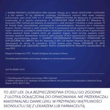 Olfen Hydrożel 10 mg/g 100 g