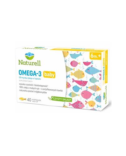 Naturell Omega 3 Baby, 40 kapsułek zdjęcie