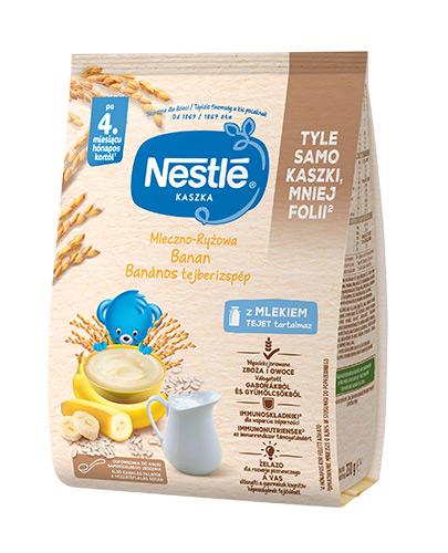 Nestle Kaszka mleczno-ryżowa banan po 4. miesiącu - 230 g - cena, opinie, wskazania zdjęcie