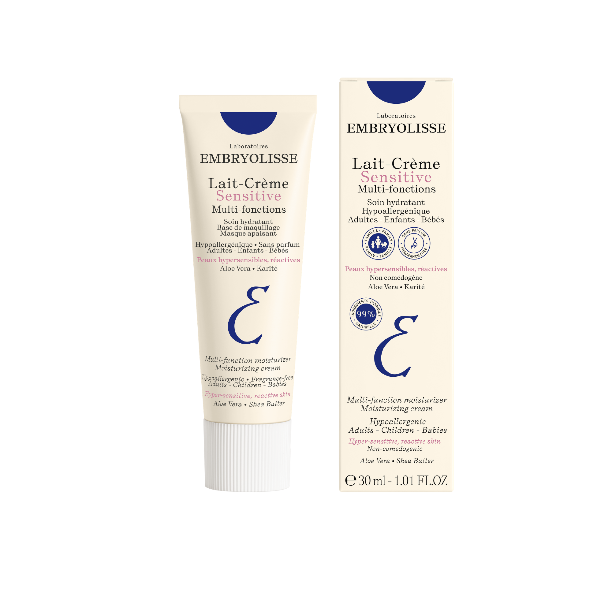 Embryolisse, krem odżywczo-nawilżający dla skóry wrażliwej, 30 ml zdjęcie