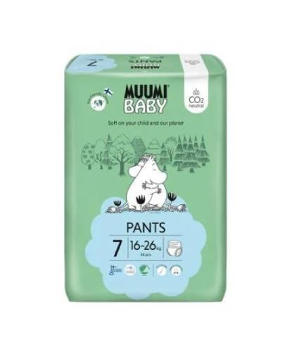 Muumi Baby Pants pieluchomajtki 7 XL 16-26 kg, 34 sztuki zdjęcie