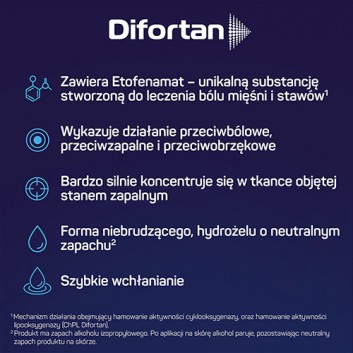 DIFORTAN Żel, 50 g 