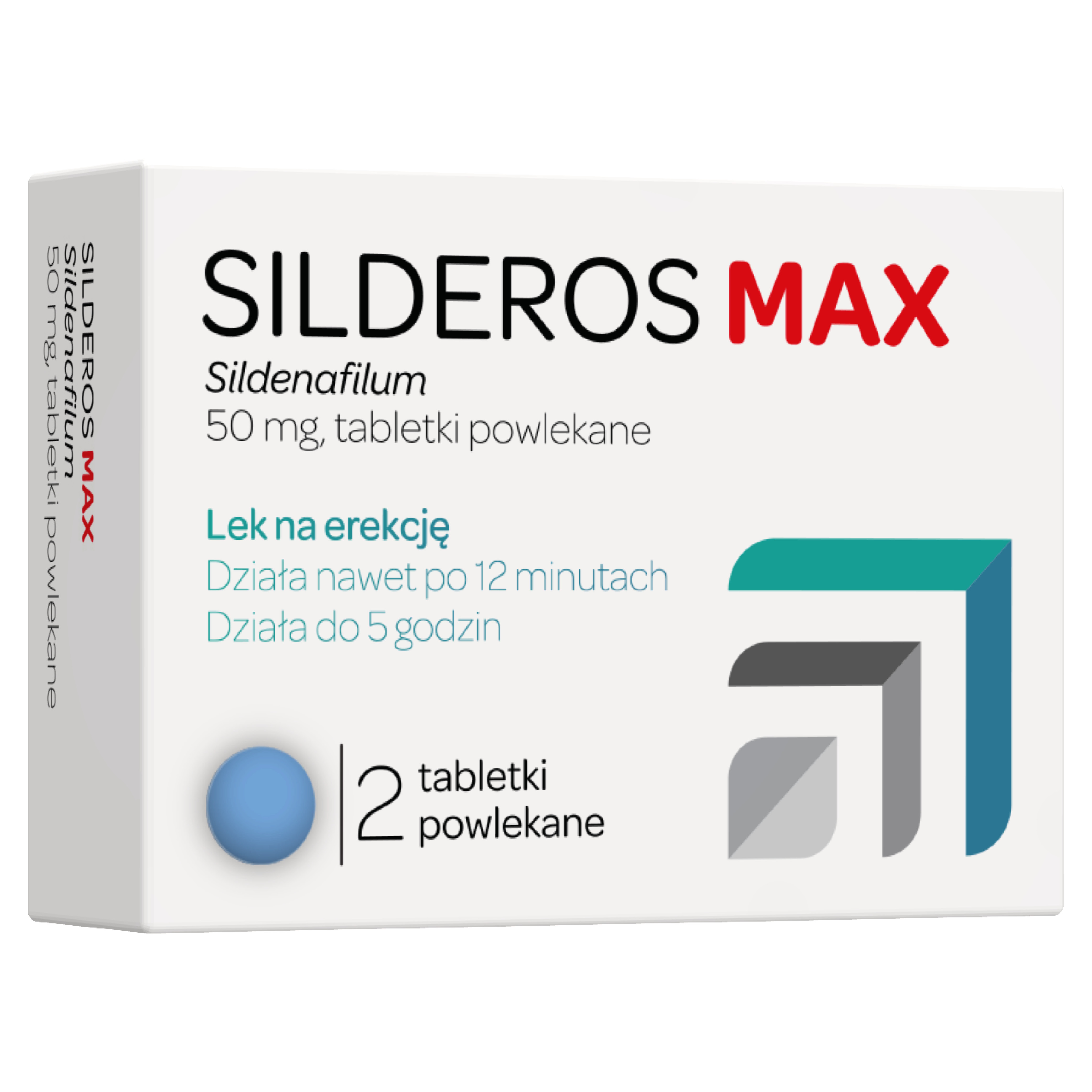 Silderos MAX, 50 mg, 2 tabletki zdjęcie