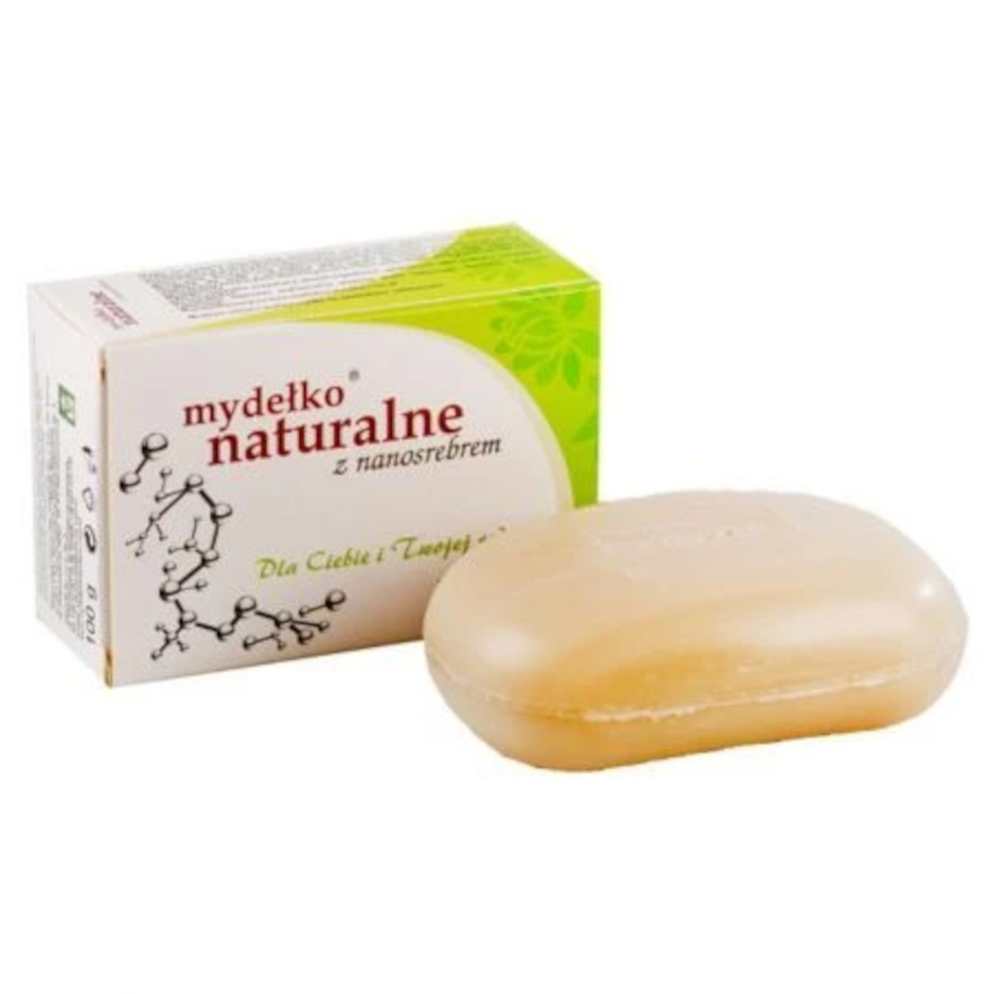 Mydełko naturalne z nanosrebrem, 100 g zdjęcie