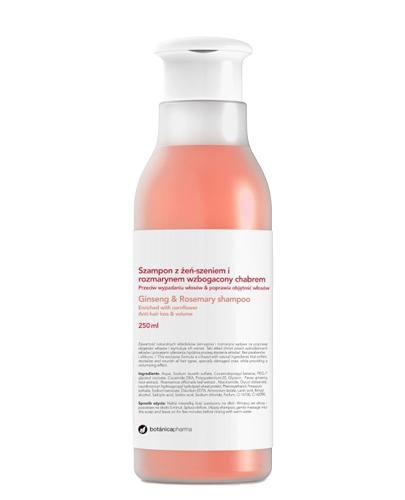 Botanicapharma Szampon z żeń-szeniem, rozmarynem i chabrem, 250 ml  zdjęcie