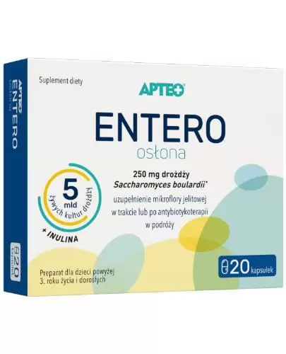 Apteo Entero Osłona 20 kapsułek zdjęcie
