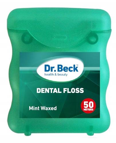 Dr. Beck Nić dentystyczna woskowana Miętowa - 50 m - cena, opinie, właściwości zdjęcie