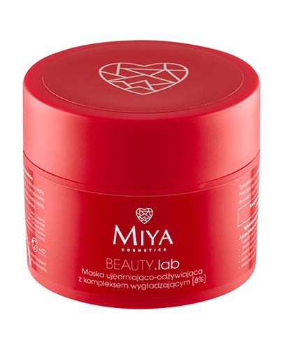 Miya Beauty.lab Maska ujędrniająco-odżywiająca z kompleksem wygładzającym, 50 ml, cena, opinie, skład zdjęcie