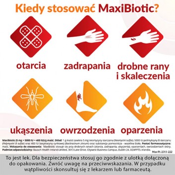 MAXIBIOTIC Maść, 5 g
