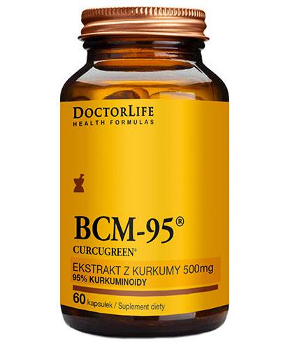 Doctor Life BCM-95 Ekstrakt  z Kurkumy 500 mg - 60 kaps. -  cena, opinie, dawkowanie zdjęcie
