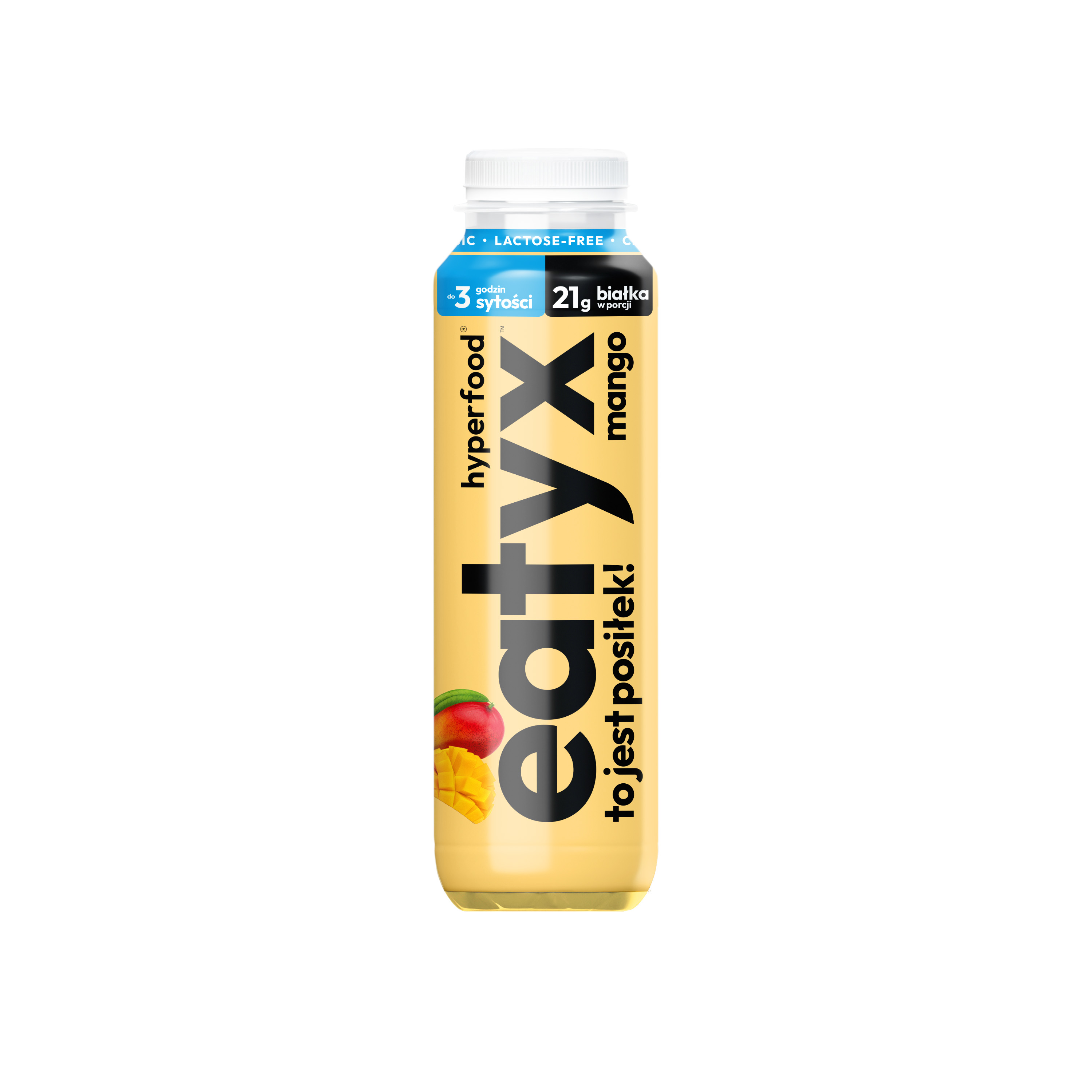 Eatyx Hyperfood, bezlaktozowy pełnowartościowy posiłek w płynie o smaku mango, 300 ml zdjęcie