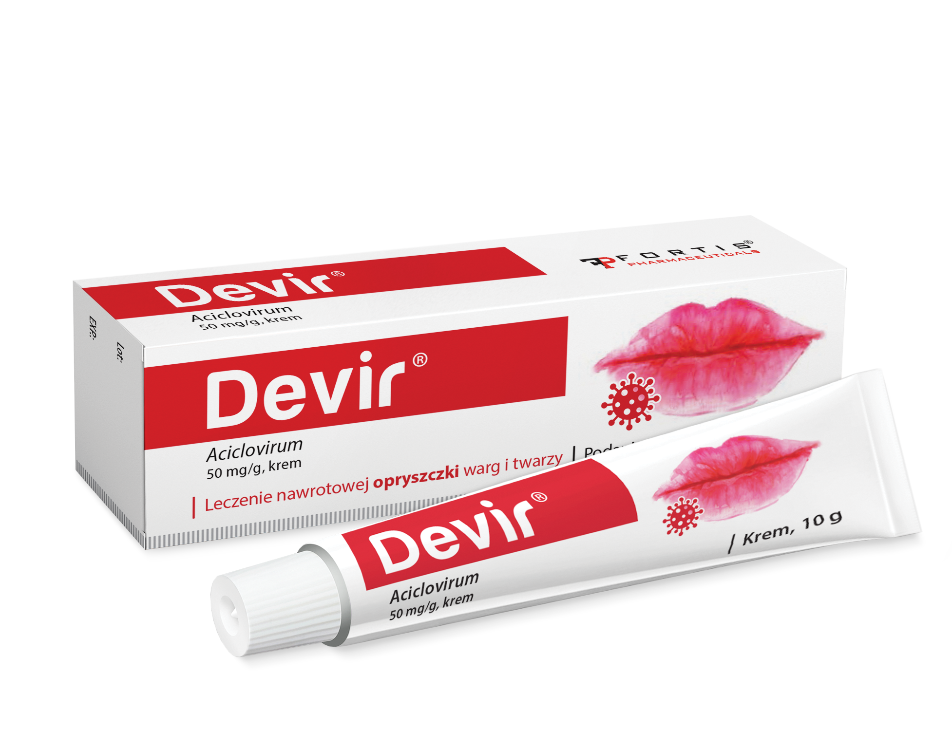 Devir, 50 mg/g, krem, 10 g zdjęcie