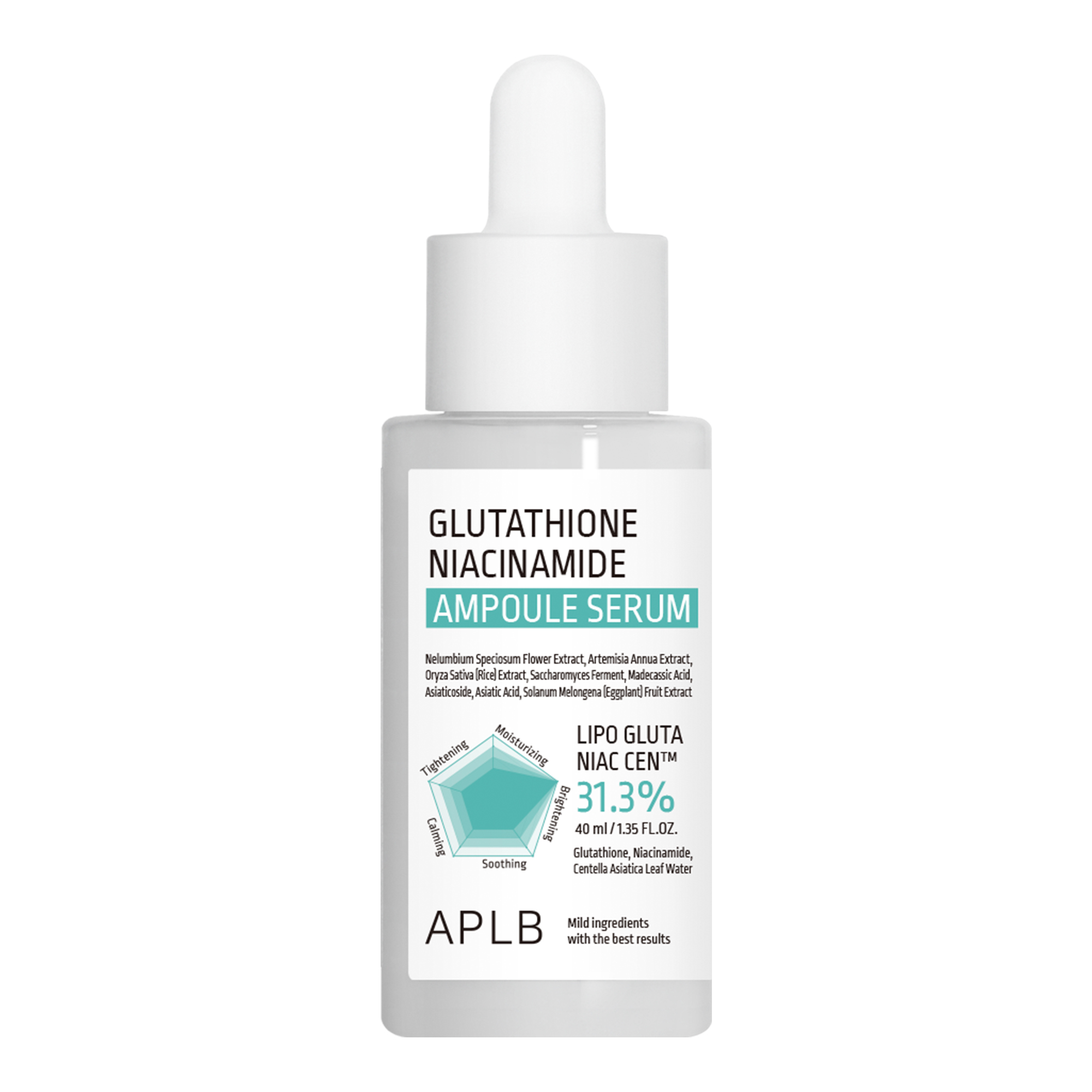 APLB Glutathione Niacinamide Serum rozjaśniające z glutationem i niacynamidem, 40 ml zdjęcie