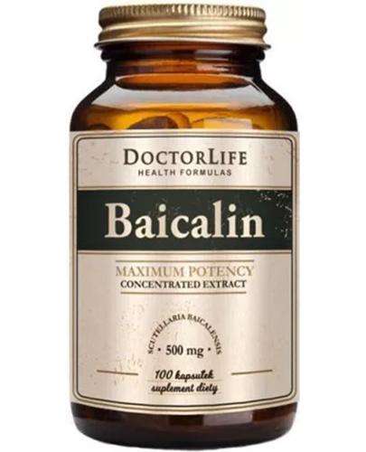 DOCTOR LIFE Baicalin Bajkalina Tarczyca Bajkalska 500 mg, 100 kapsułek zdjęcie