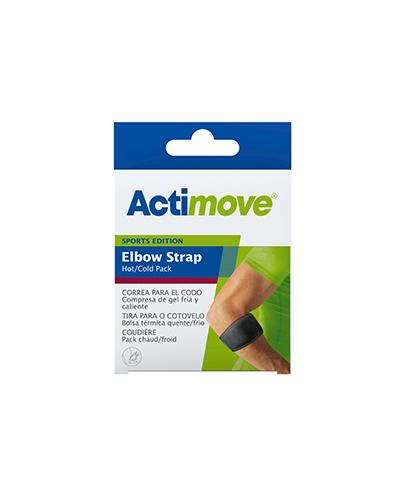 Actimove Sport Edition Elbow Strap Hot/Cold Pack Opaska na łokieć z kompresem żelowym regulowana 1 sztuka [7574230] zdjęcie
