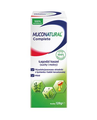 MucoNatural Complete syrop na kaszel suchy i mokry 128 g zdjęcie
