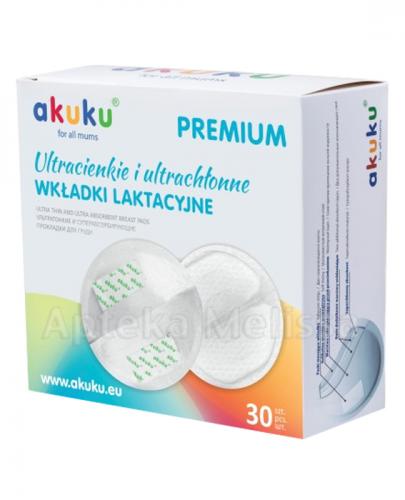 AKUKU Ultracienkie i ultrachłonne wkładki laktacyjne - 30 szt. zdjęcie