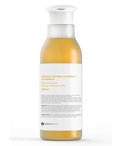 Botanicapharma Szampon dla dzieci z miodem i rumiankiem - 250 ml - cena, opinie, skład  zdjęcie
