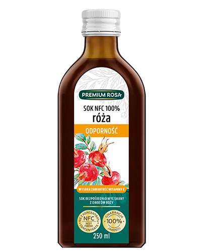 Premium Rosa Sok z owoców dzikiej róży, 250 ml, cena, opinie, wskazania zdjęcie