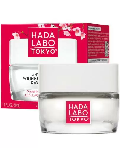 Hada Labo Tokyo Red przeciwzmarszczkowo-nawilżający krem do twarzy na dzień 50 ml zdjęcie