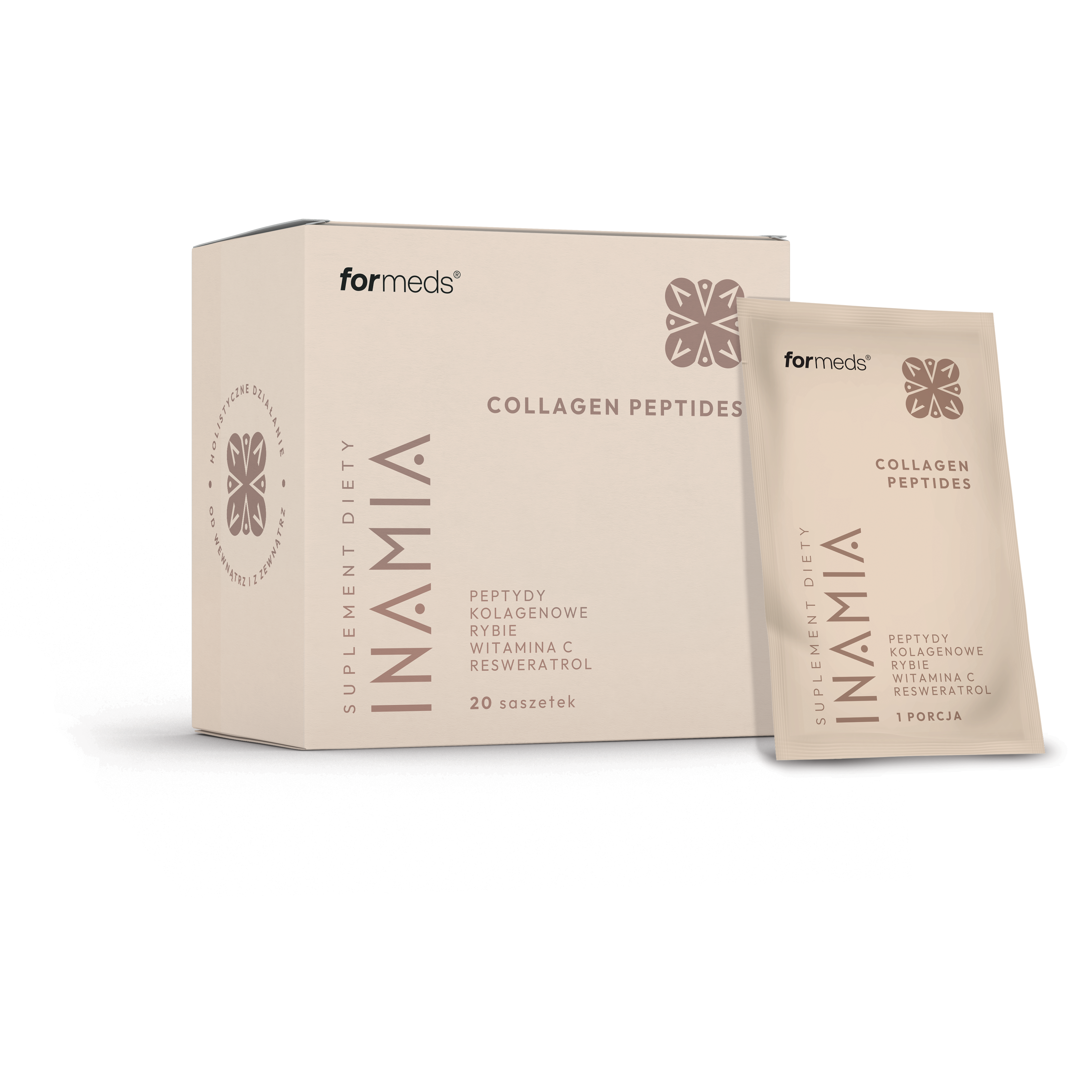Formeds INAMIA collagen peptides, 20 saszetek zdjęcie