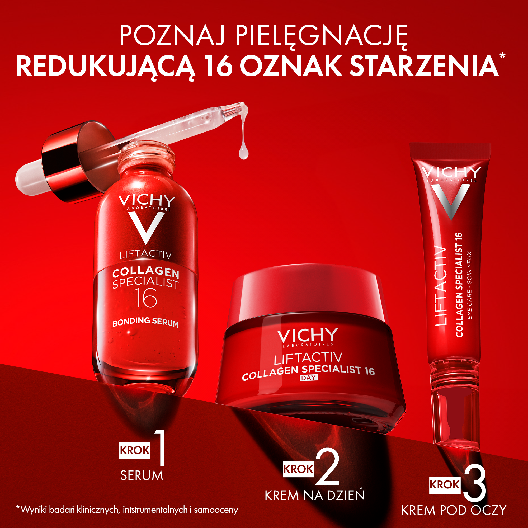 Vichy, Liftactiv Collagen Specialist 16 Serum przeciwzmarszczkowe, 30 ml