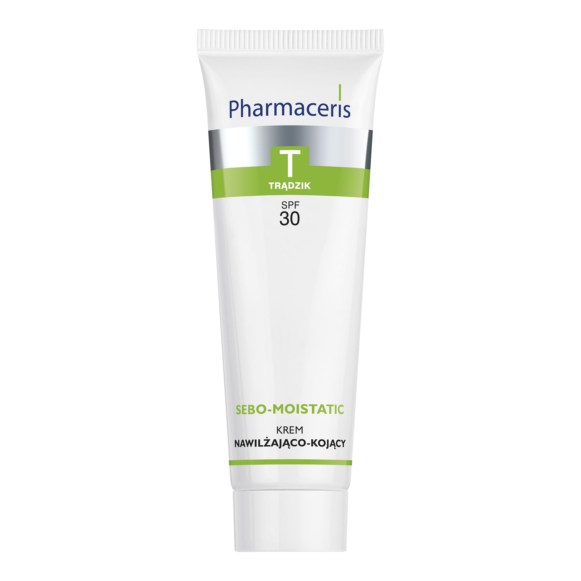 Pharmaceris T Sebo-Moistatic, krem nawilżająco-kojący do twarzy, SPF 30, 50 ml