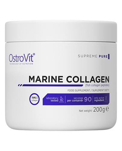 OstroVit Supreme Pure Marine Collagen - 200 g - cena, opinie, właściwości zdjęcie