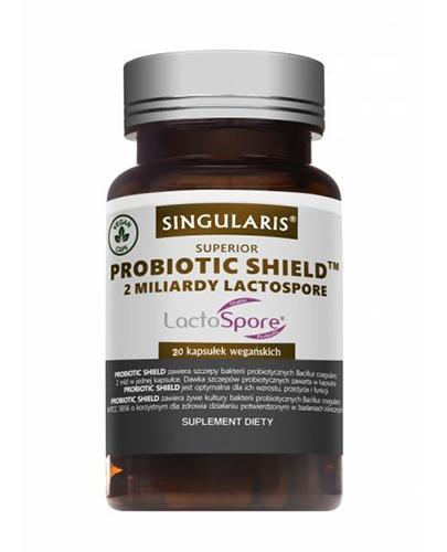 Singularis Probiotic Shield 2 miliardy Lactospore, 20 kapsułek wegańskich zdjęcie