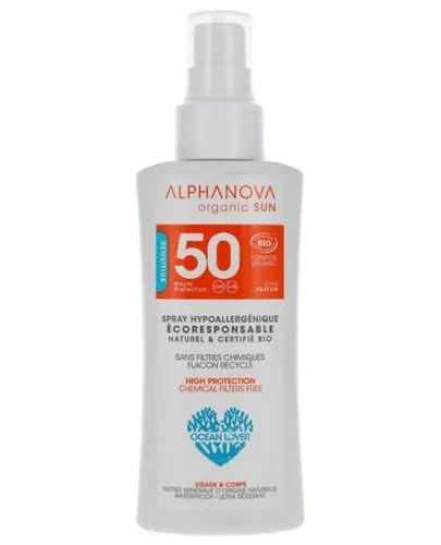 Alphanova Sun spray SPF 50+ Travel 90 g zdjęcie